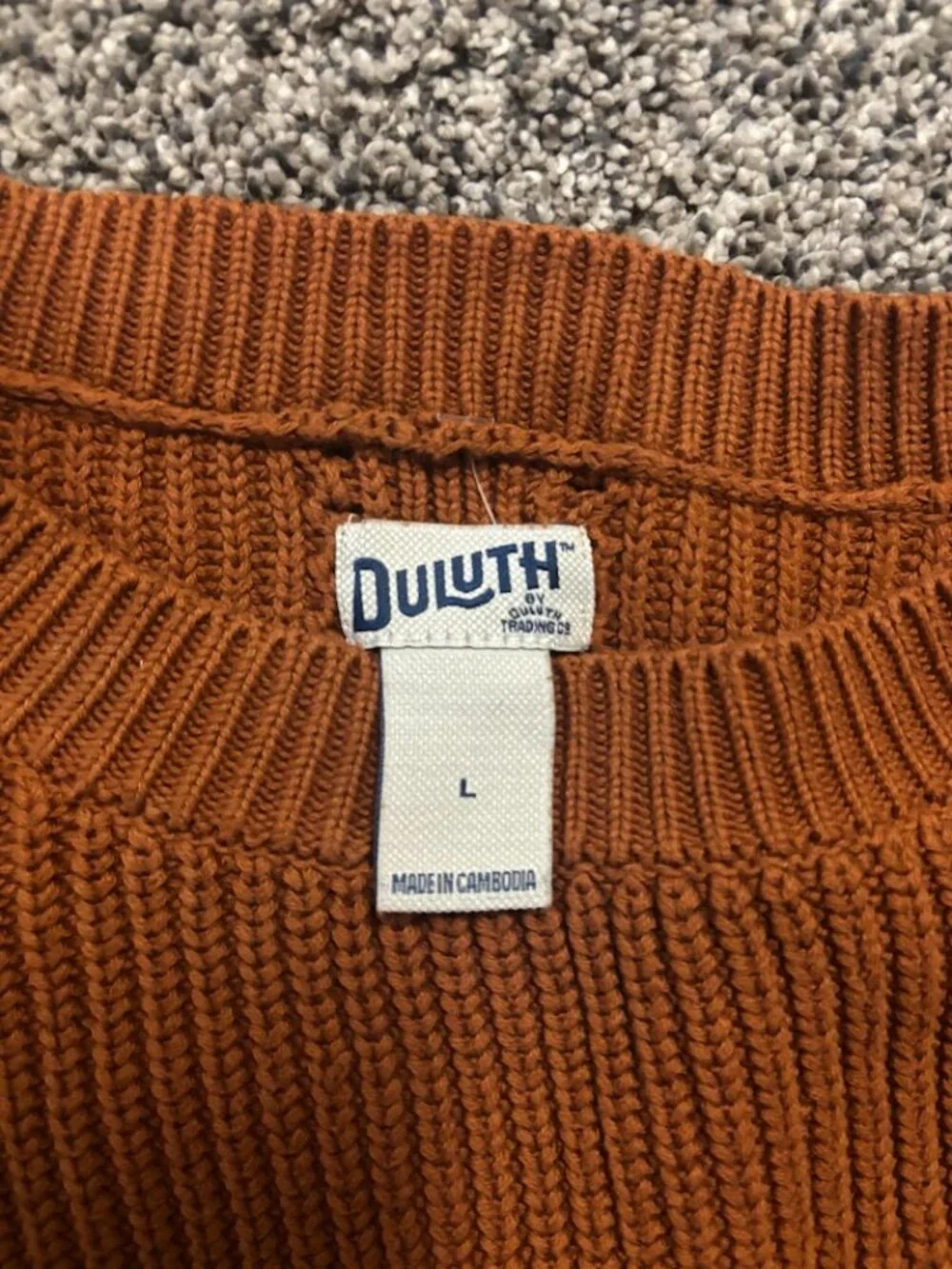 Duluth Heritage Shaker Stitch Sweater